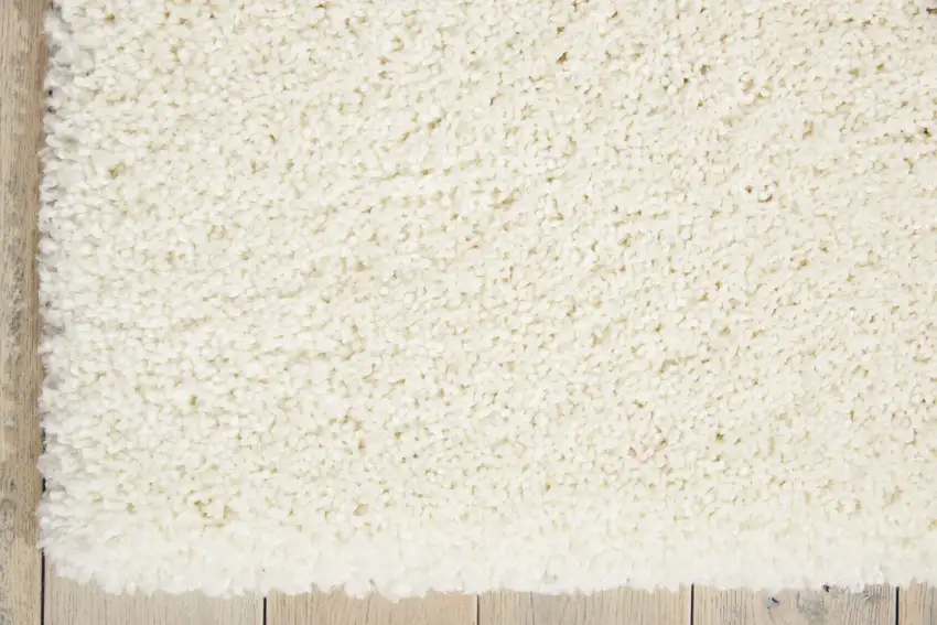 Ivory Shag Area Rug Photo 7