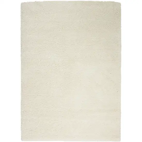 Ivory Shag Area Rug Photo 2