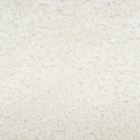 Ivory Shag Area Rug Photo 8