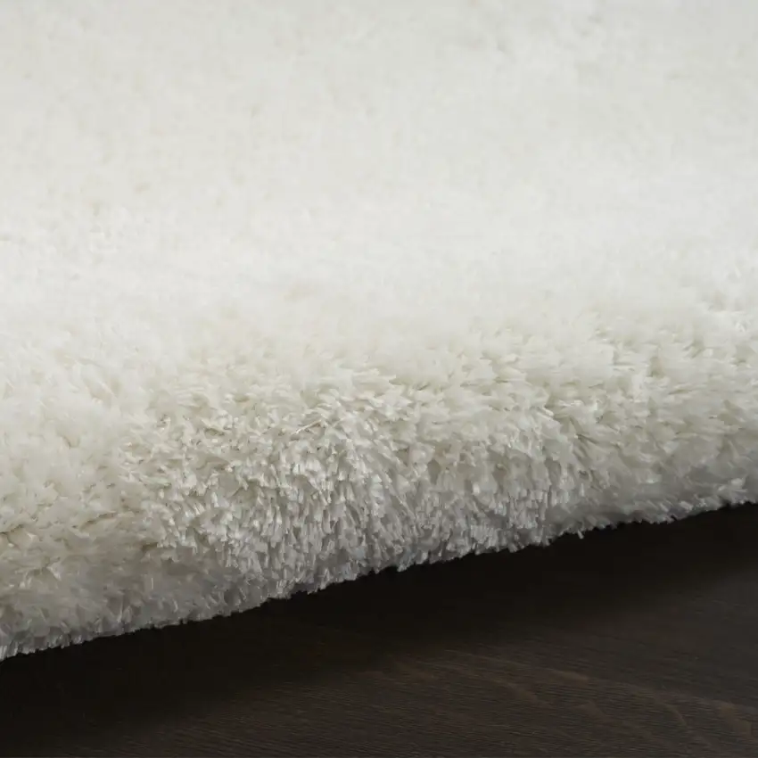 Ivory Shag Area Rug Photo 9