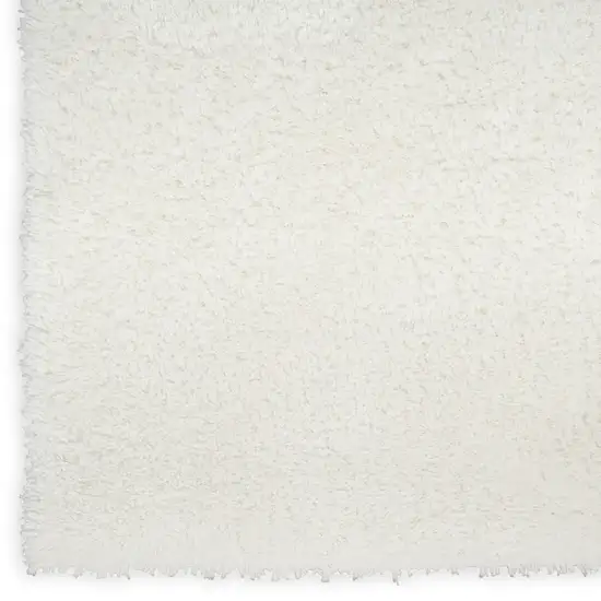 Ivory Shag Area Rug Photo 8