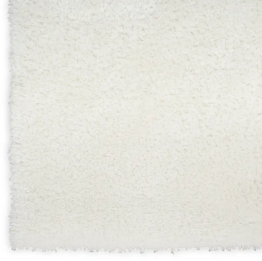 Ivory Shag Area Rug Photo 8