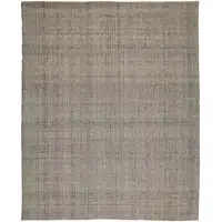 Photo of Ivory Tan And Gray Hand Woven Area Rug