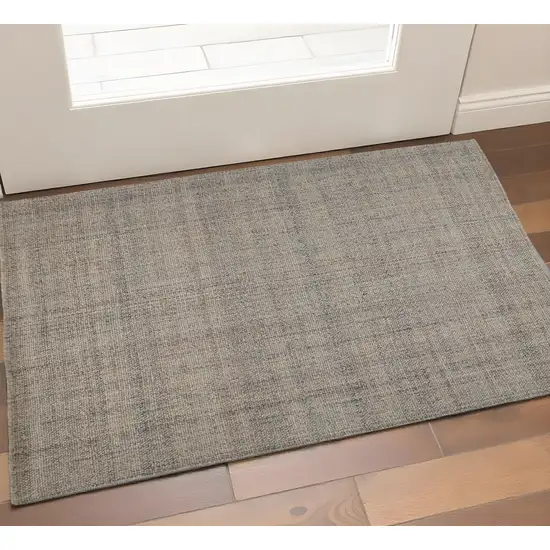 Gray Ivory And Tan Hand Woven Area Rug Photo 1