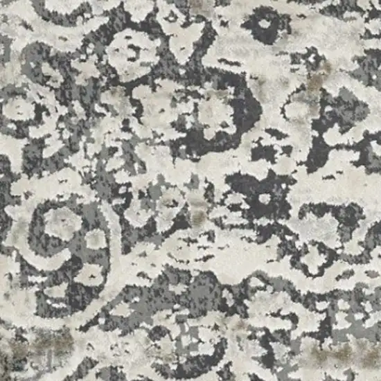 Ivory Medallion Area Rug Photo 7