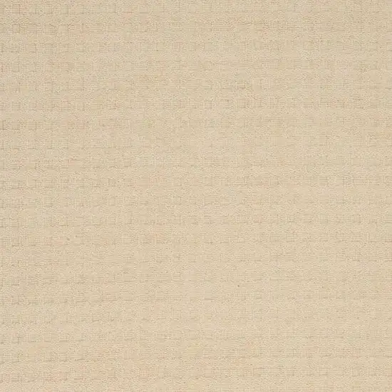 Ivory Wool Area Rug Photo 3