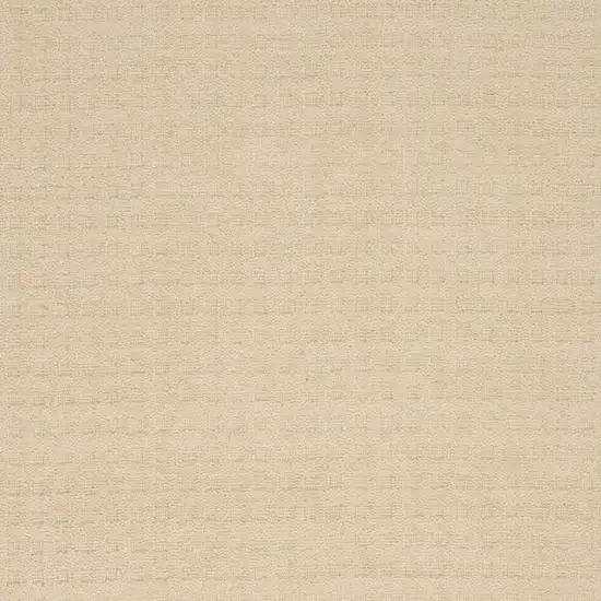 Ivory Wool Area Rug Photo 8
