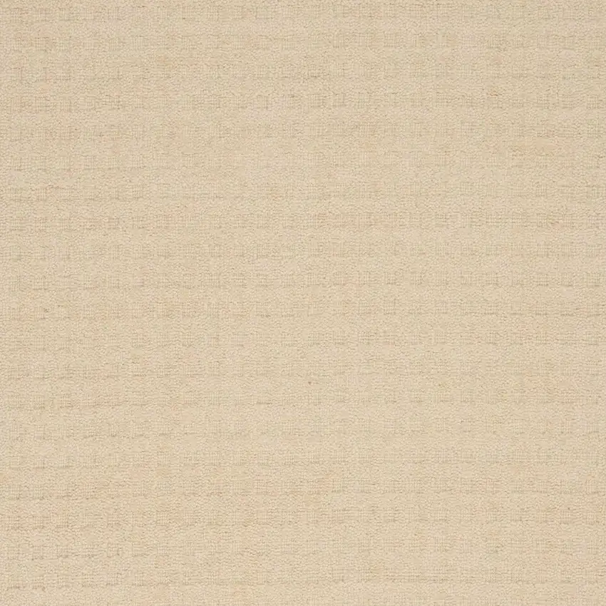 Ivory Wool Area Rug Photo 8