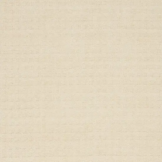 Ivory Wool Area Rug Photo 7