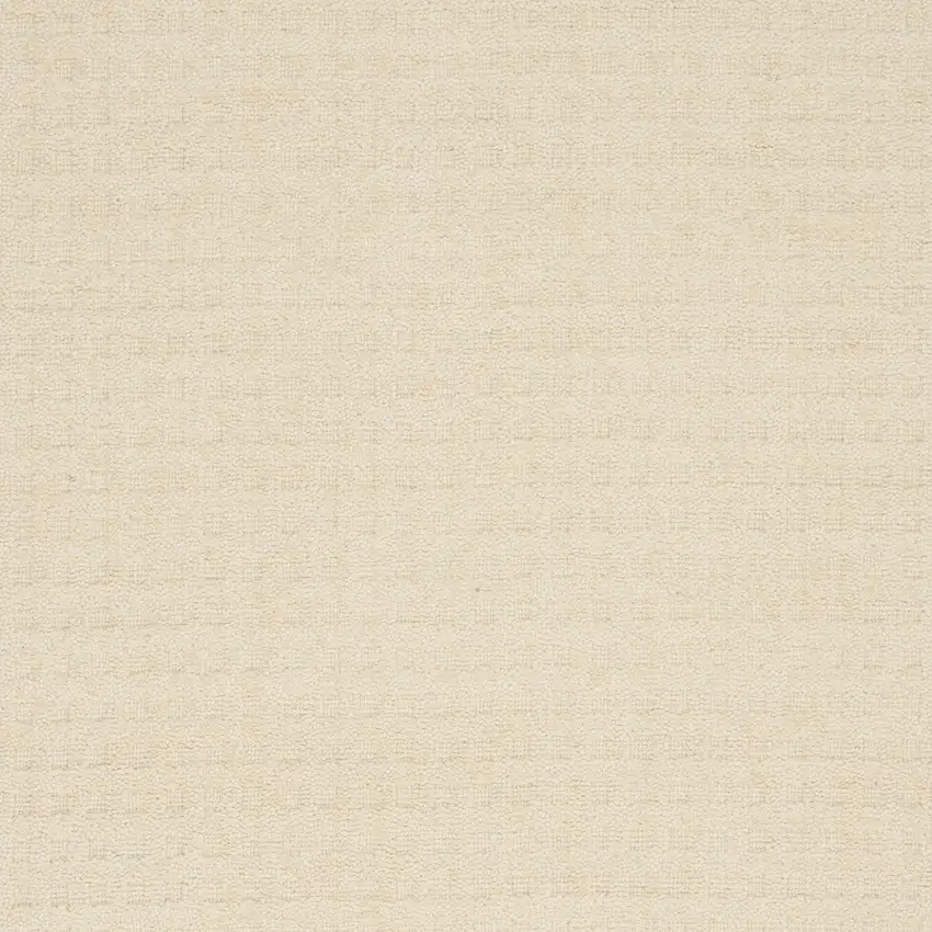 Ivory Wool Area Rug Photo 7