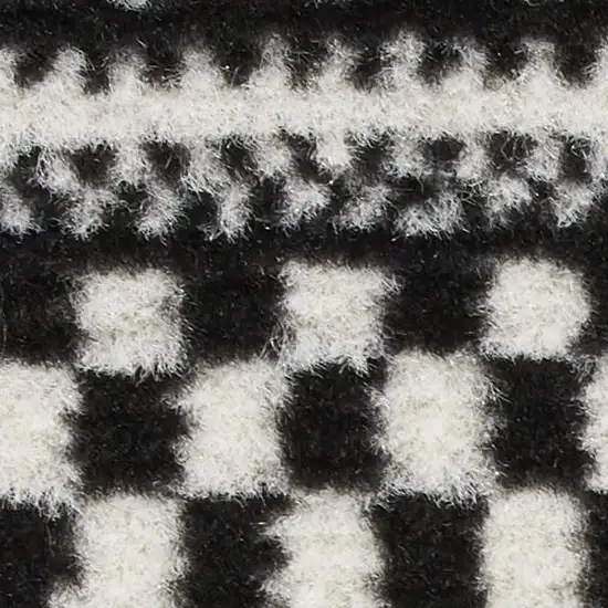 Ivory and Blue Floral Medallion Distressed Non Skid Area Rug Photo 6