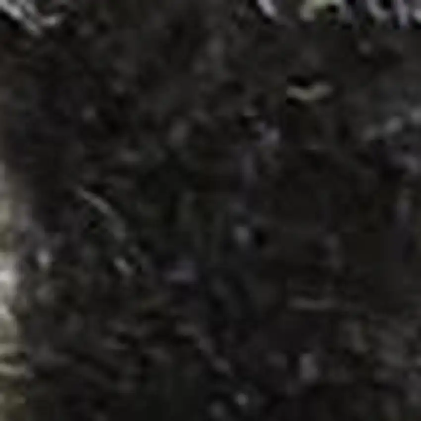 Ivory and Blue Floral Medallion Distressed Non Skid Area Rug Photo 3