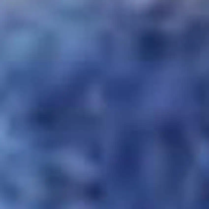 Ivory and Blue Geometric Distressed Non Skid Area Rug Photo 3