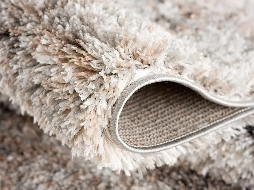 Ivory and Brown Retro Mod Area Rug Photo 6
