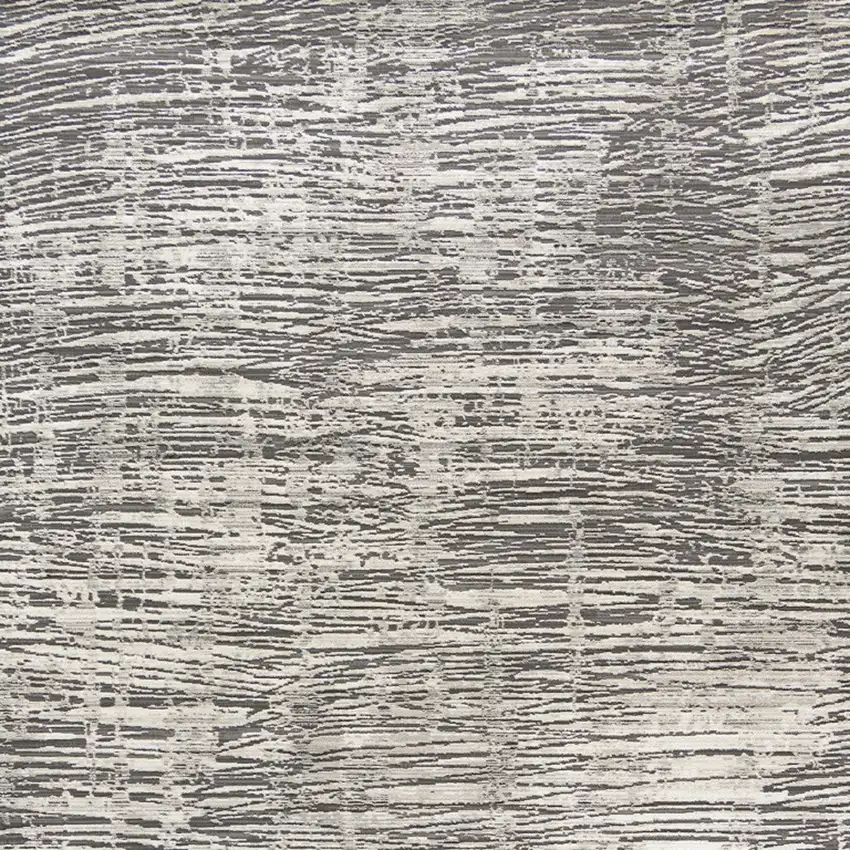 Ivory and Gray Abstract Non Skid Area Rug Photo 7