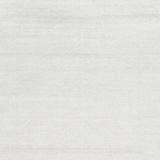 Ivory and Gray Abstract Washable Area Rug Photo 6