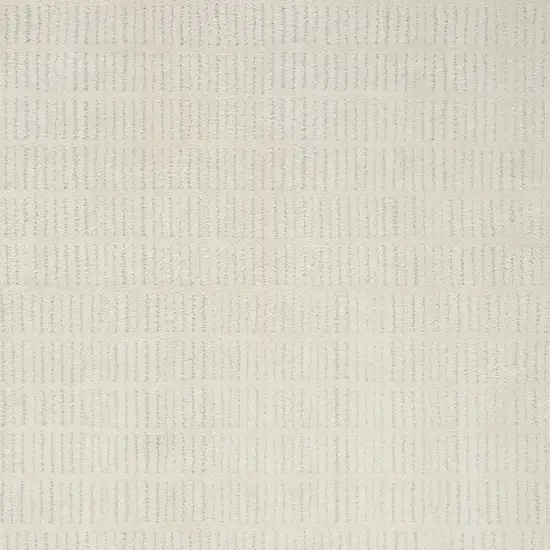 Ivory and Gray Geometric Area Rug Photo 9