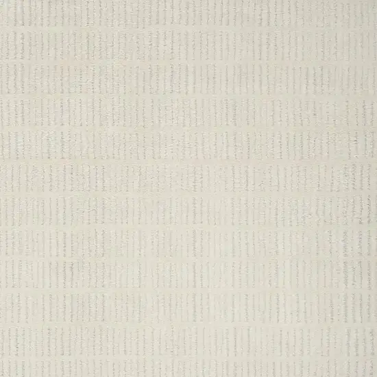 Ivory and Gray Geometric Area Rug Photo 3