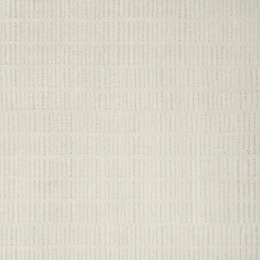 Ivory and Gray Geometric Area Rug Photo 3