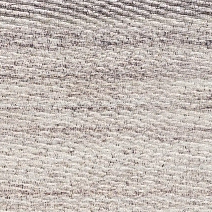Ivory and Light Brown Abstract Washable Area Rug Photo 9