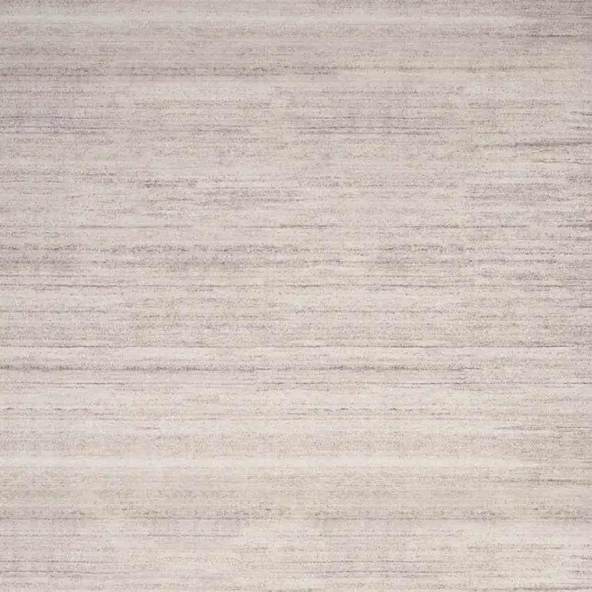 Ivory and Light Brown Washable Area Rug Photo 4