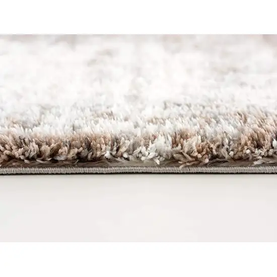 Ivory And Navy Retro Modern Area Rug Photo 5