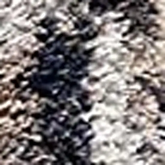 Ivory And Navy Retro Modern Area Rug Photo 6