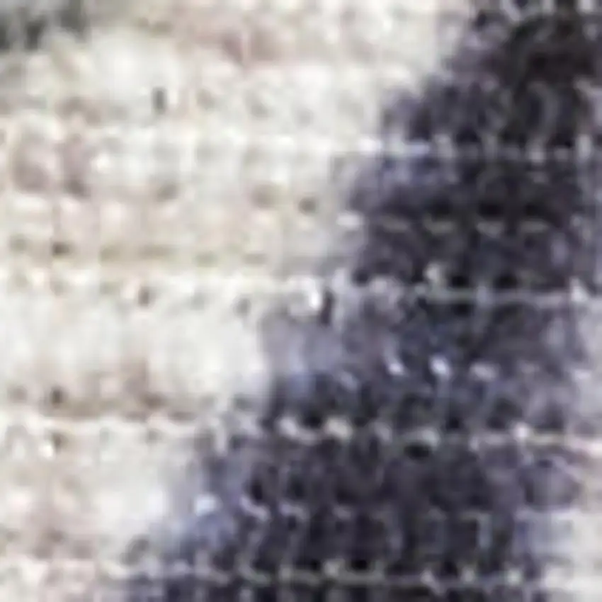 Ivory and Red Floral Distressed Non Skid Area Rug Photo 3