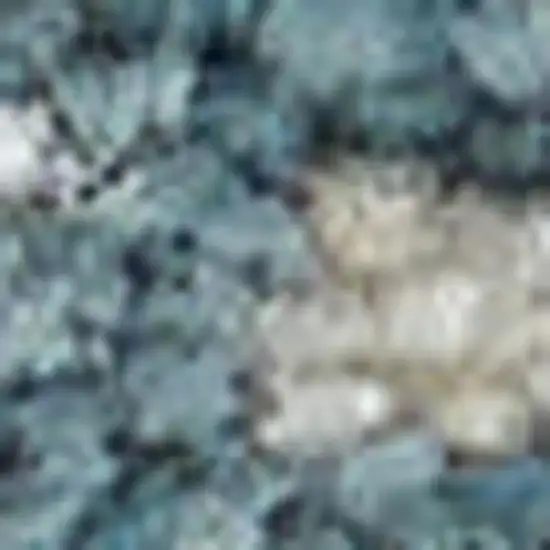Ivory and Teal Blue Abstract Area Rug Photo 4