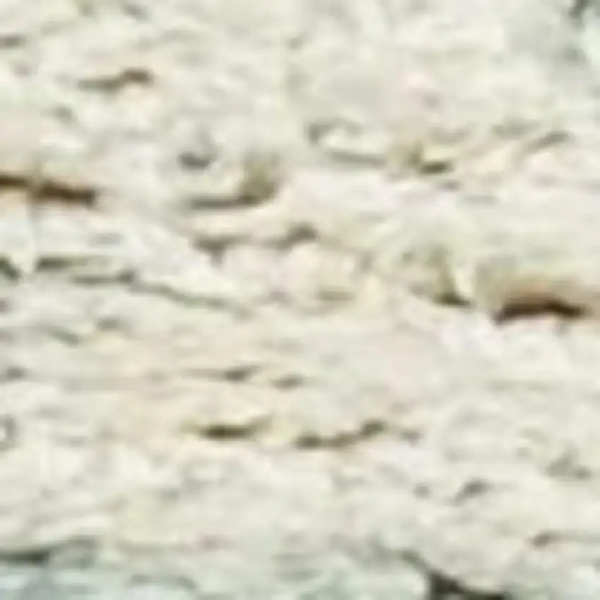 Ivory And Gray Geometric Area Rug Photo 4