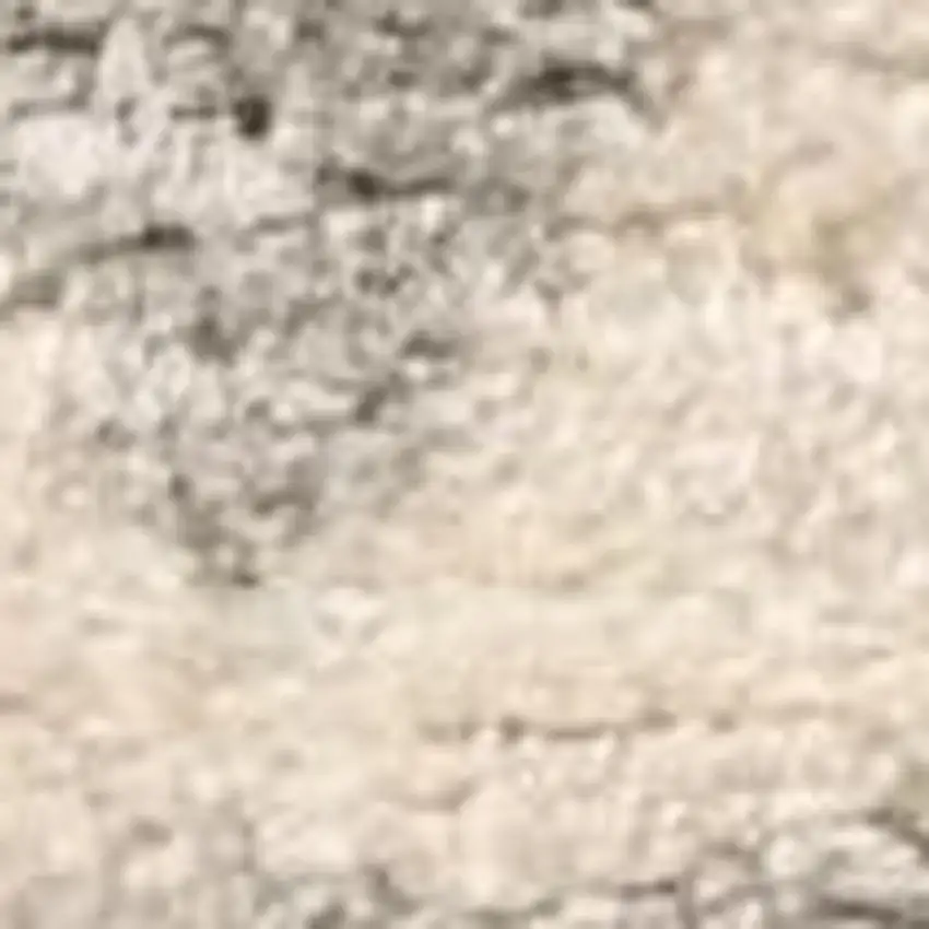 Ivory And Gray Geometric Distressed Area Rug Photo 4