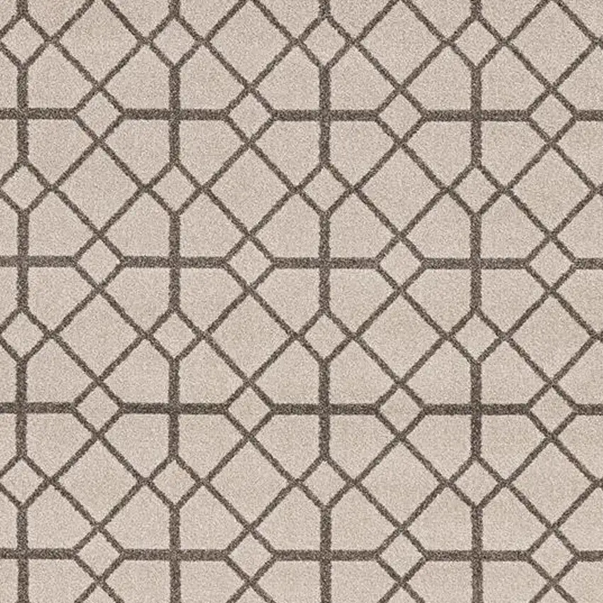 Ivory Or Grey Polypropylene Rug Photo 6