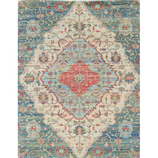 Jute Blue Or Red Area Rug Photo 6