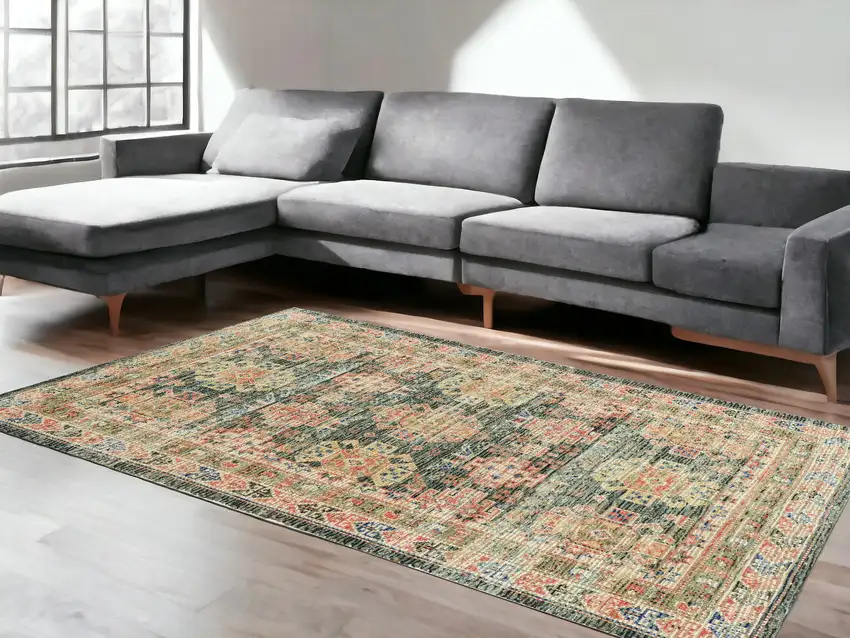 Jute Charcoal Area Rug Photo 1