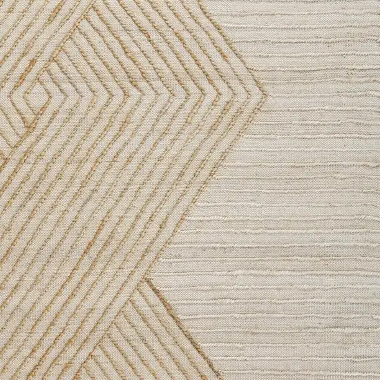 Jute Diamond Hand Woven Area Rug Photo 2