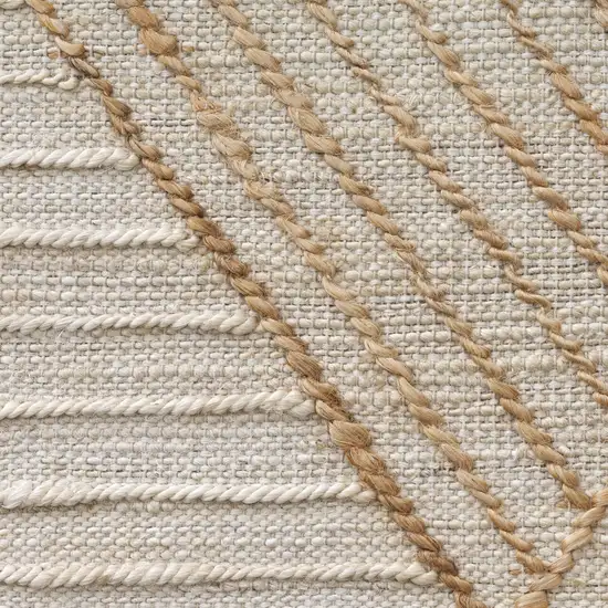 Jute Diamond Hand Woven Area Rug Photo 7