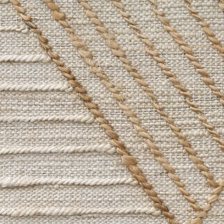 Jute Diamond Hand Woven Area Rug Photo 7