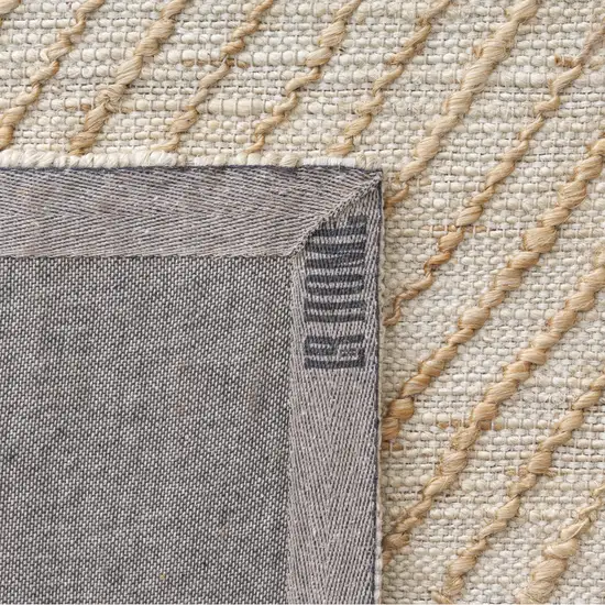 Jute Diamond Hand Woven Area Rug Photo 6