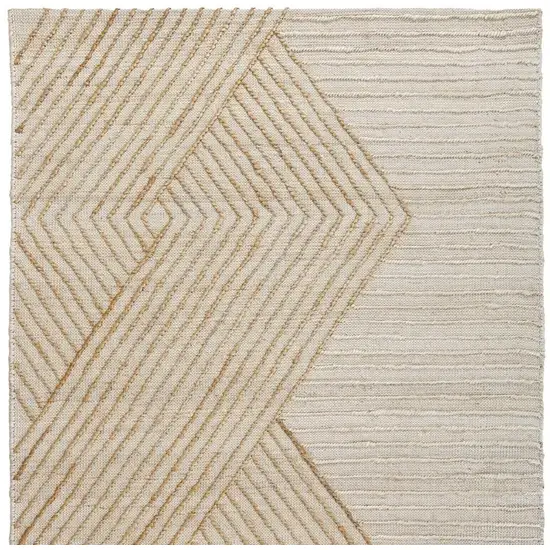 Jute Diamond Hand Woven Area Rug Photo 3