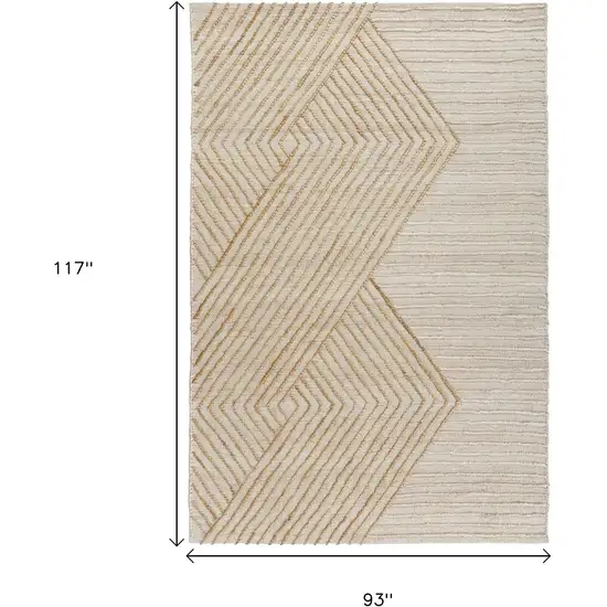 Jute Diamond Hand Woven Area Rug Photo 9