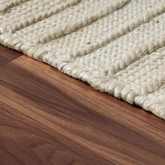 Jute Diamond Hand Woven Area Rug Photo 8