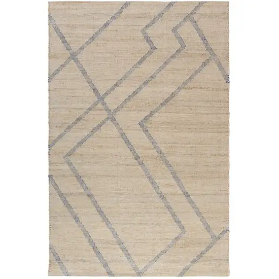 Jute Geometric Hand Woven Area Rug Photo 1