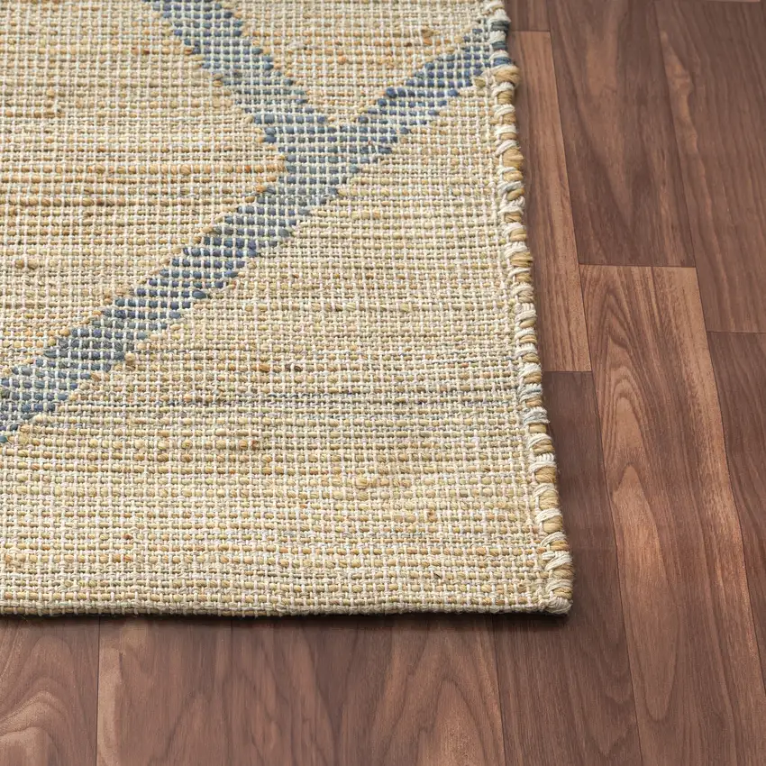 Jute Geometric Hand Woven Area Rug Photo 4