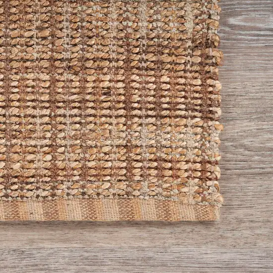 Jute Geometric Hand Woven Area Rug Photo 6