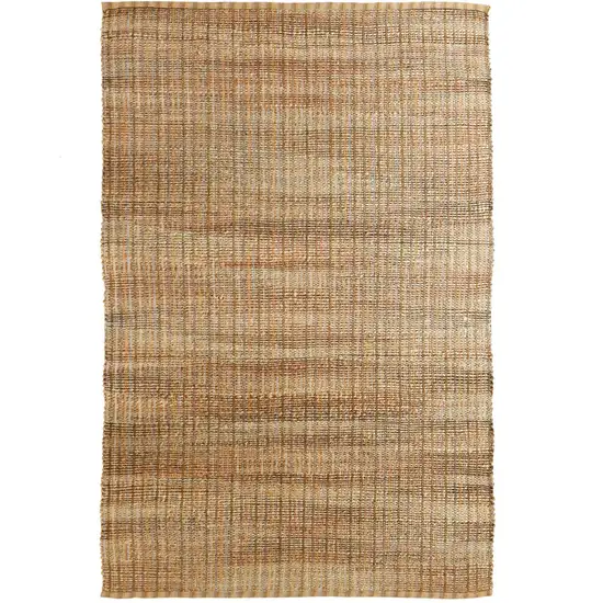 Jute Geometric Hand Woven Area Rug Photo 1