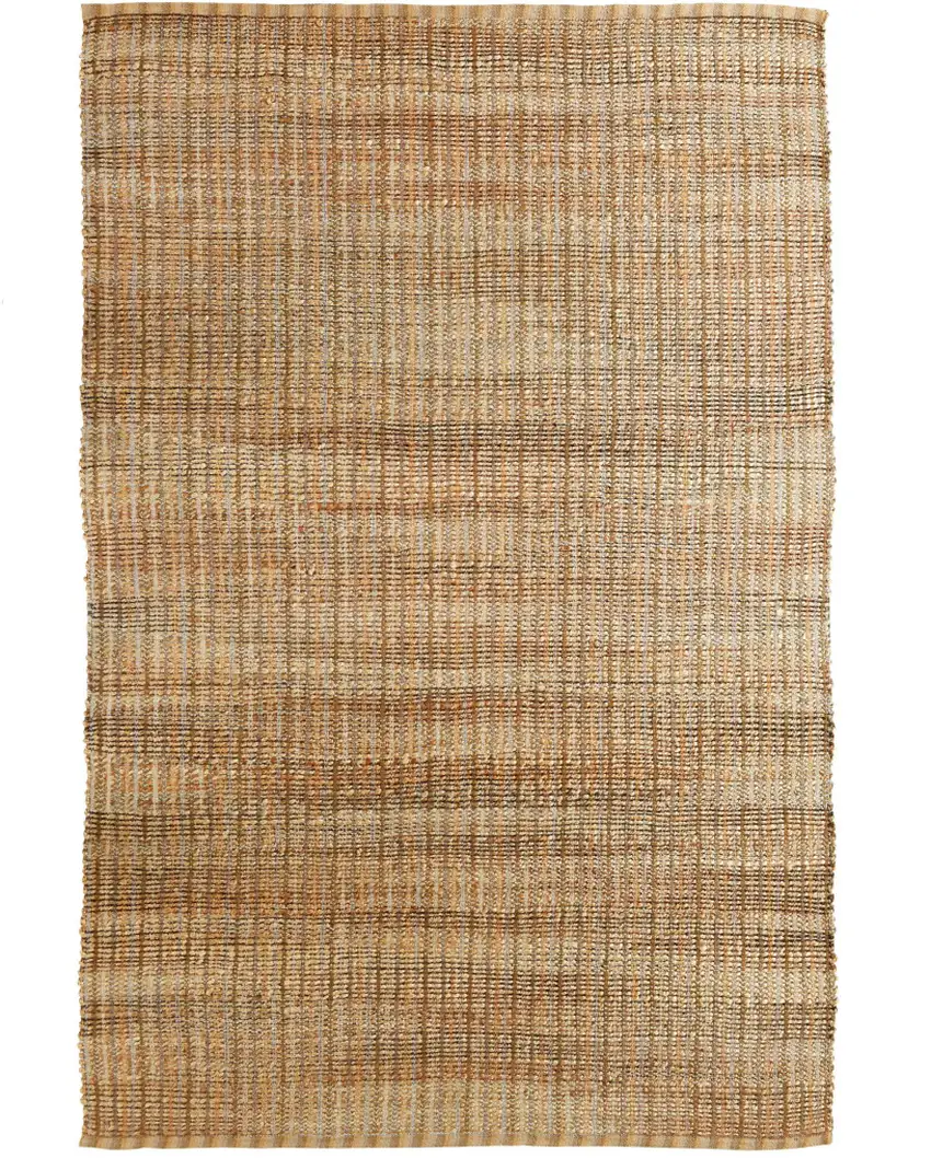 Jute Geometric Hand Woven Area Rug Photo 1