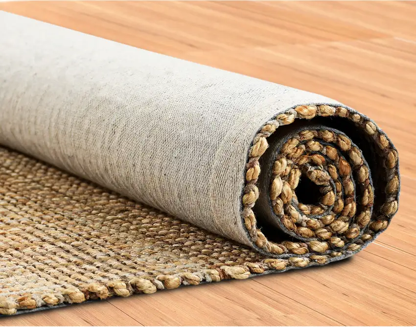 Jute Geometric Hand Woven Area Rug Photo 3
