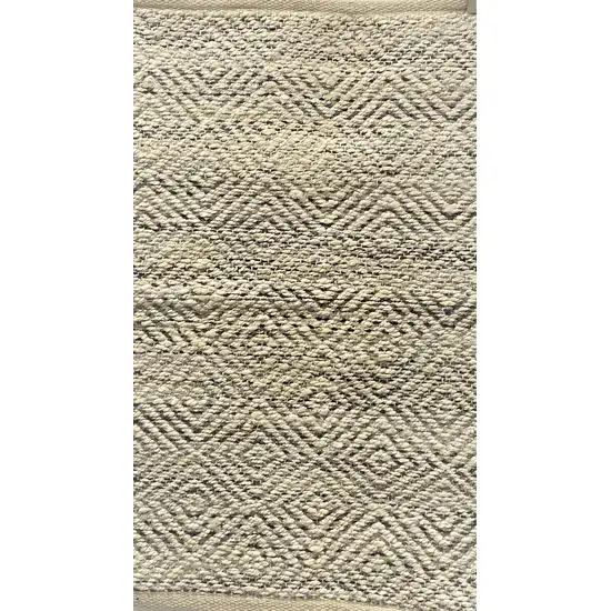 Jute Geometric Hand Woven Area Rug Photo 2