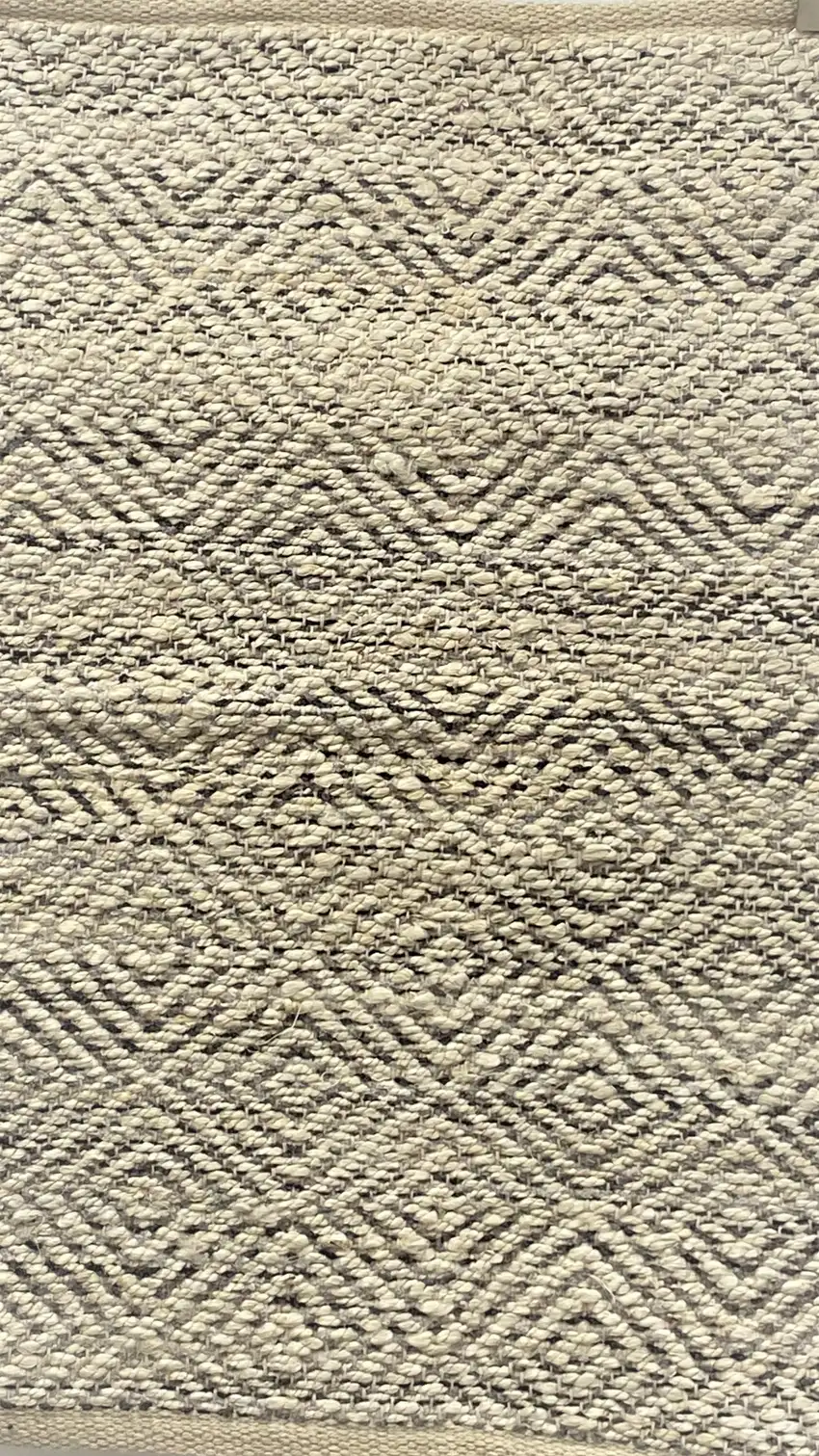 Jute Geometric Hand Woven Area Rug Photo 2