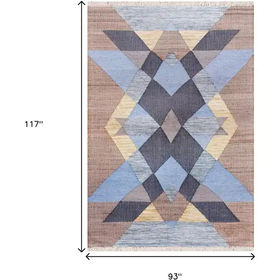 Jute Geometric Hand Woven Area Rug Photo 3